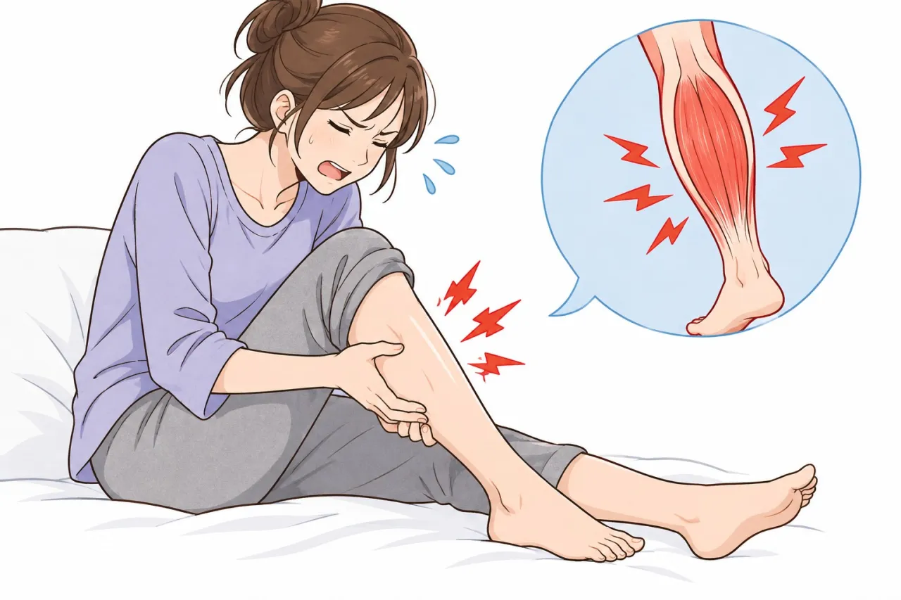 こむら返りは鍼灸で改善できる？効果やおすすめのツボ